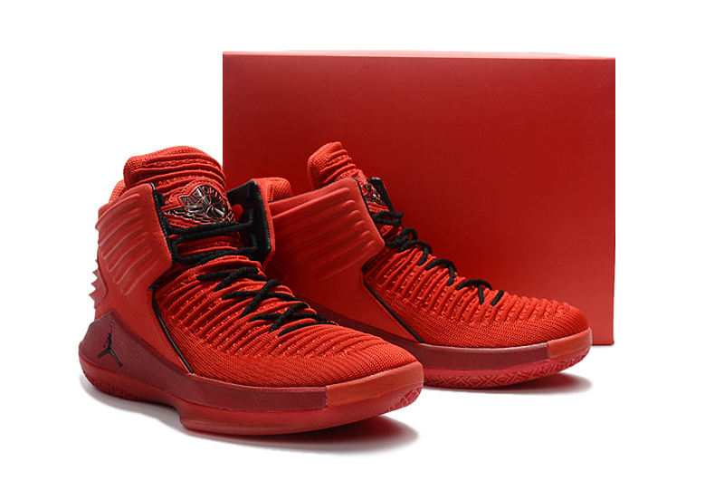 New Air Jordan XXXII Red Black For Women - Click Image to Close